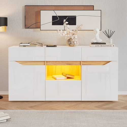Hochglanz sideboard kommode - hochglanz,