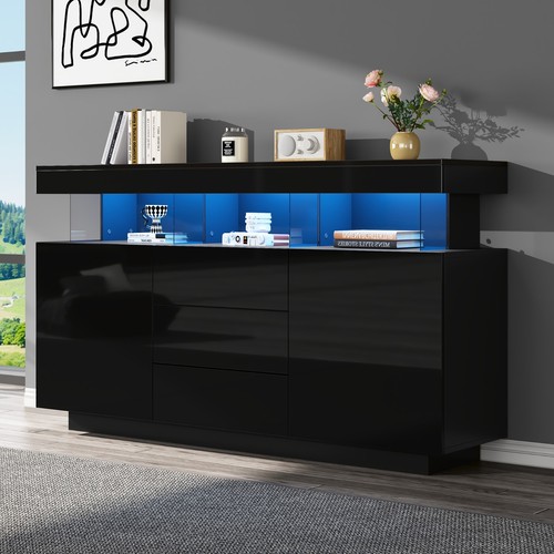 Hochglanz moderner sideboard - moderner,