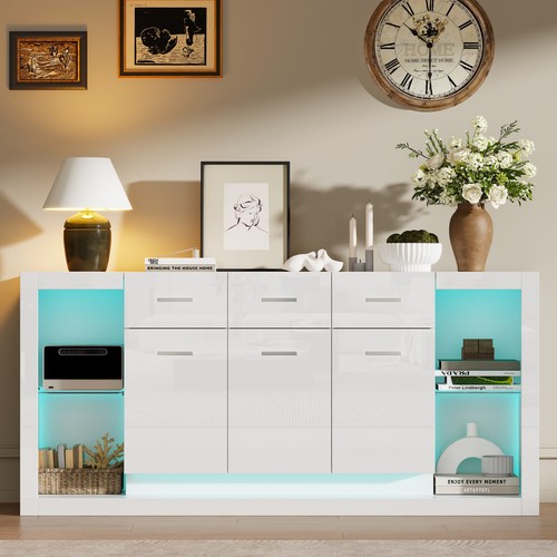Hochglanz moderner sideboard - hochglanz,