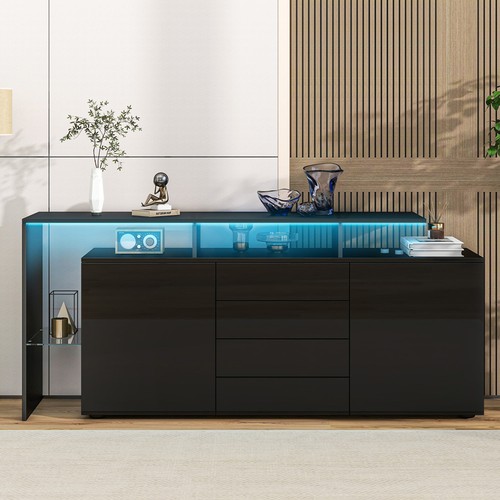 Led sideboard kommode mit - sideboard,