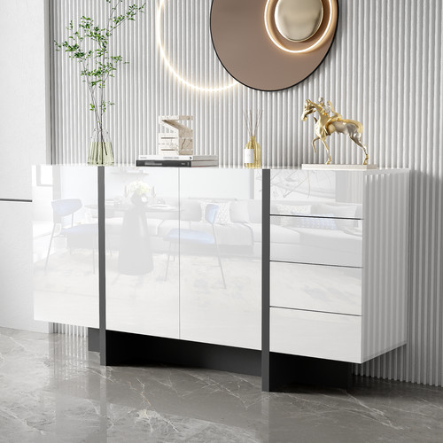 Sideboard hochglanz kommode - sideboard,