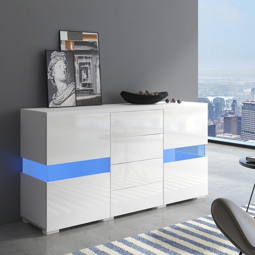 Hochglanz moderner sideboard - hochglanz,