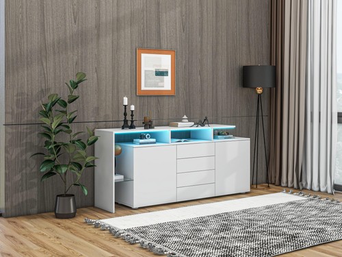 Kommode sideboard mit led - kommode,,