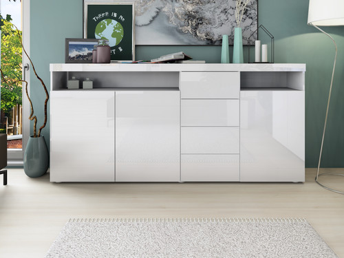 Highboard 200cm sideboard - highboard,