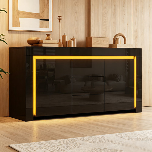 Hochglanz sideboard kommode - hochglanz, tv